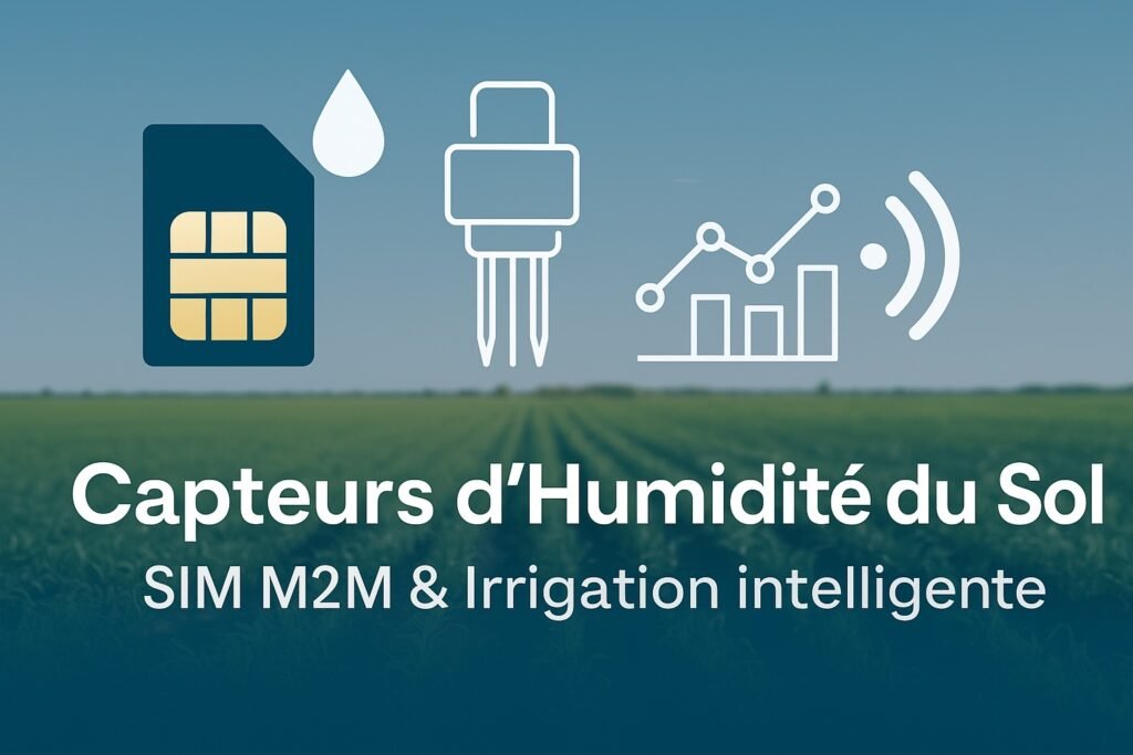 SIM M2M pour capteurs d’humidité du sol